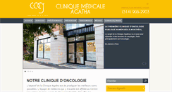 Desktop Screenshot of cliniqueagatha.com
